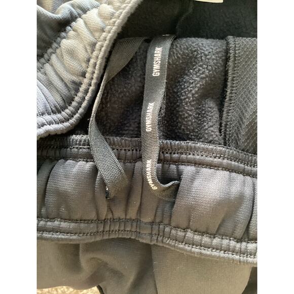Gymshark Men's Drawstring Performance Joggers Sweat Pants Black Size Small - Picture 7 of 11